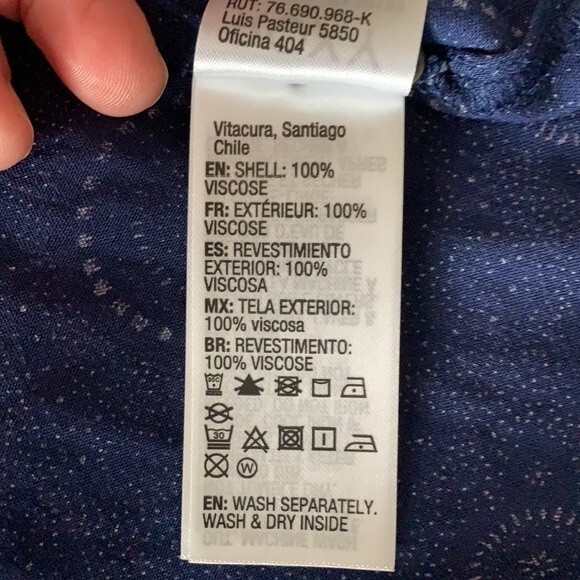 Roxy Patterned Print Sleeveless Racer Back MIDI Dress Blue Size Small - Picture 9 of 12